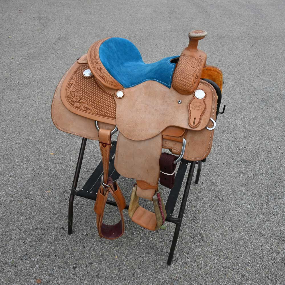 12.5" TESKEY'S COMPETITION SERIES ROPING SADDLE