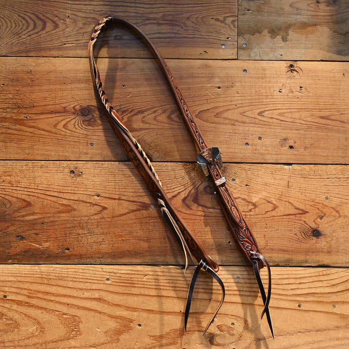 David Haslerig Split Ear Headstall w/Tittor Buckle