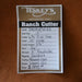 17" TESKEY'S RANCH CUTTER SADDLE Saddles - New Teskey's Saddlery