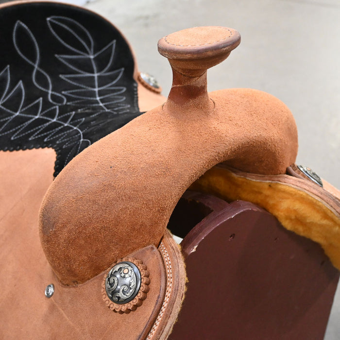 14" CACTUS RELENTLESS TEAM ROPING SADDLE Saddles - New CACTUS SADDLERY