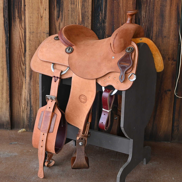 14" JEFF SMITH TEAM ROPING SADDLE