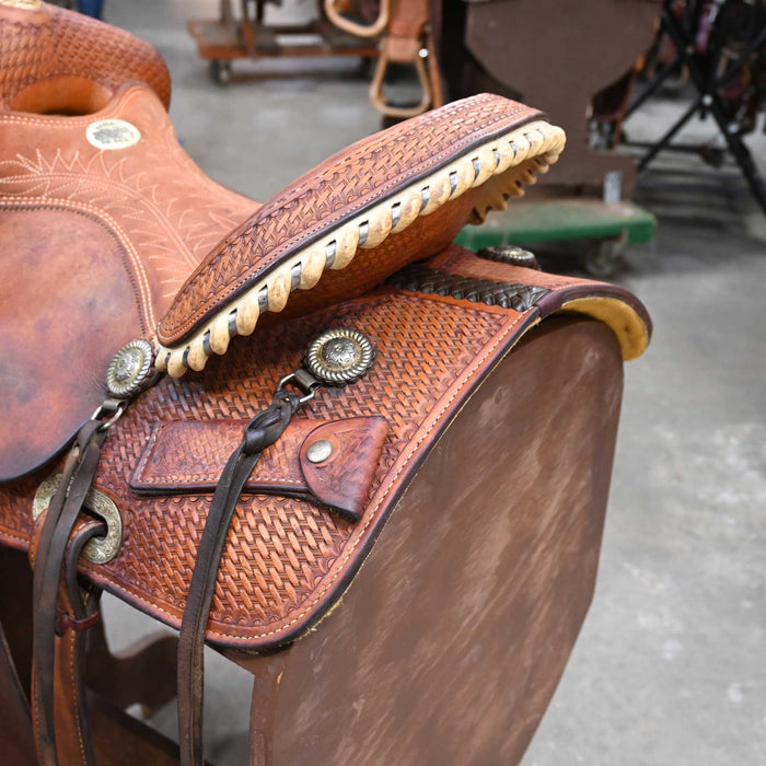 14" USED BILLY COOK BARREL SADDLE