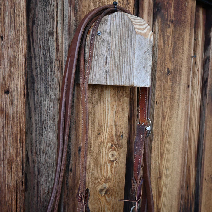 Cowpuncher Hinge Port Bridle Rig w/Split Ear Headstall