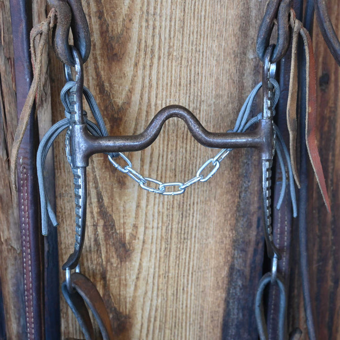 Luke Spraberry Solid Port Bridle Rig w/Split Ear Headstall