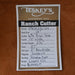 17" TESKEY'S RANCH CUTTER SADDLE Saddles - New Teskey's Saddlery