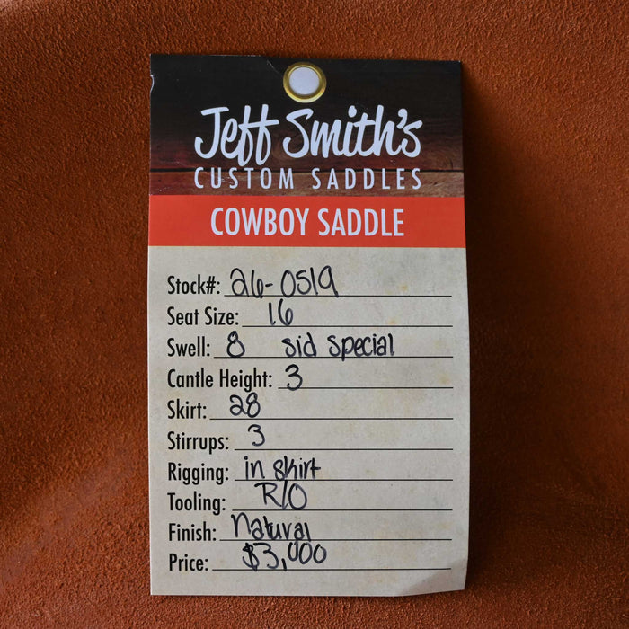16" JEFF SMITH COWBOY SADDLE