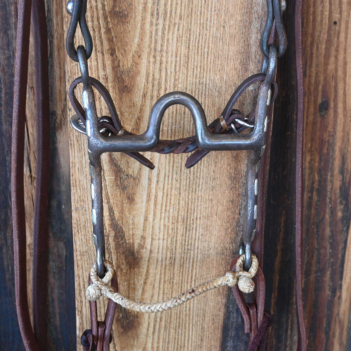 Maheu Solid Port Bridle Rig w/Single Ear Headstall