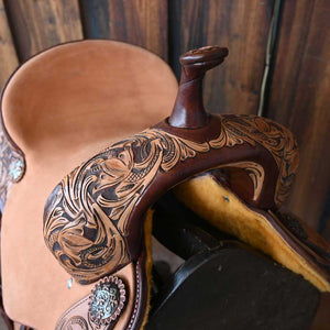 14" JEFF SMITH BARREL SADDLE Saddles Jeff Smith   