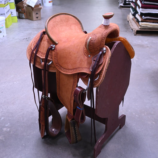14.5" TESKEY'S RANCH ASSOCIATION SADDLE Saddles - New Teskey's Saddlery