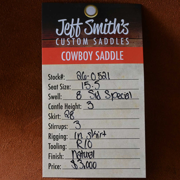 15.5" JEFF SMITH COWBOY SADDLE