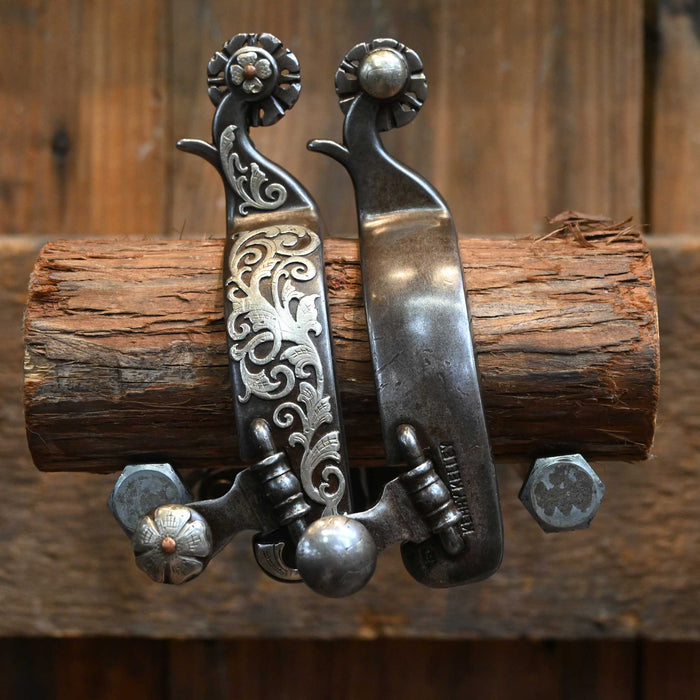 Kerry Kelley Teal Spurs Tack - Spurs Kerry Kelley