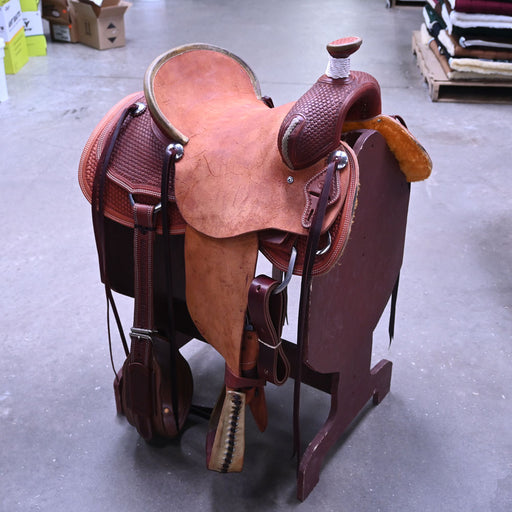 14.5" TESKEY'S RANCH ASSOCIATION SADDLE Saddles - New Teskey's Saddlery