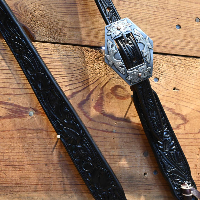 David Haslerig Single Ear Headstall w/Kerry Kelley Buckle