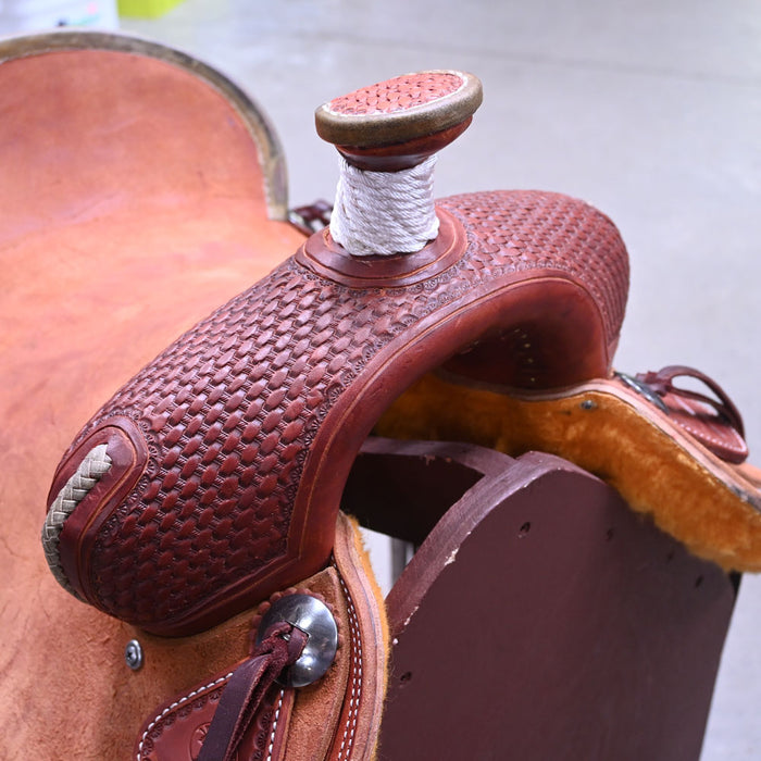 14.5" TESKEY'S RANCH ASSOCIATION SADDLE Saddles - New Teskey's Saddlery