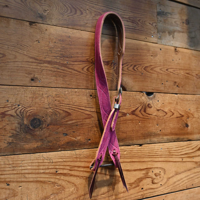 Pink 3/4" Split Ear Headstall 524