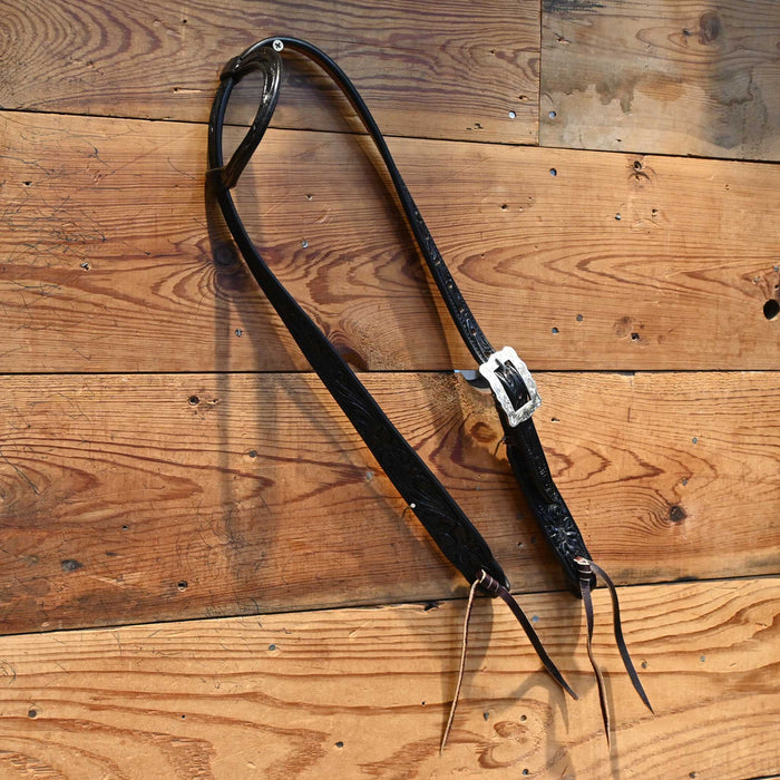 David Haslerig Single Ear Headstall w/Tittor Buckle