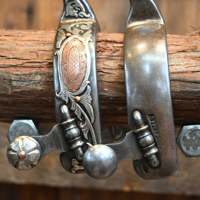 Kerry Kelley Teal Spurs Tack - Spurs Kerry Kelley