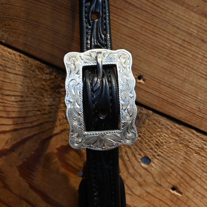 David Haslerig Single Ear Headstall w/Tittor Buckle