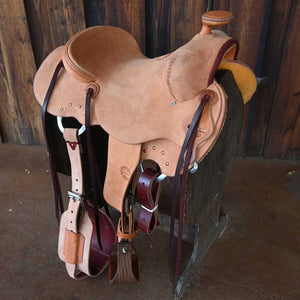 15.5" JEFF SMITH COWBOY SADDLE Saddles Jeff Smith   