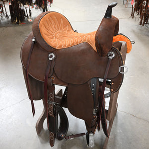 14" MARTIN FX3 BARREL SADDLE Saddles Martin Saddlery   