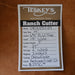 14" TESKEY'S PRO CUTTER RANCH CUTTER SADDLE Saddles - New Teskey's Saddlery