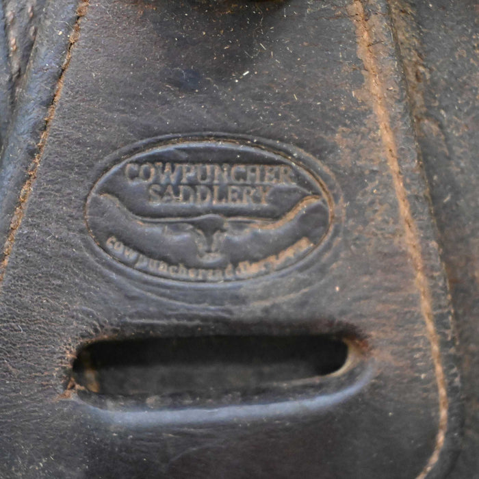 16" USED COWPUNCHER RANCH  SADDLE