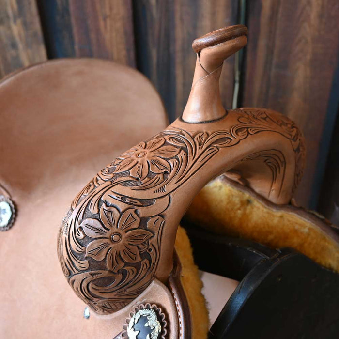 13.5" JEFF SMITH BARREL SADDLE Saddles - New Jeff Smith
