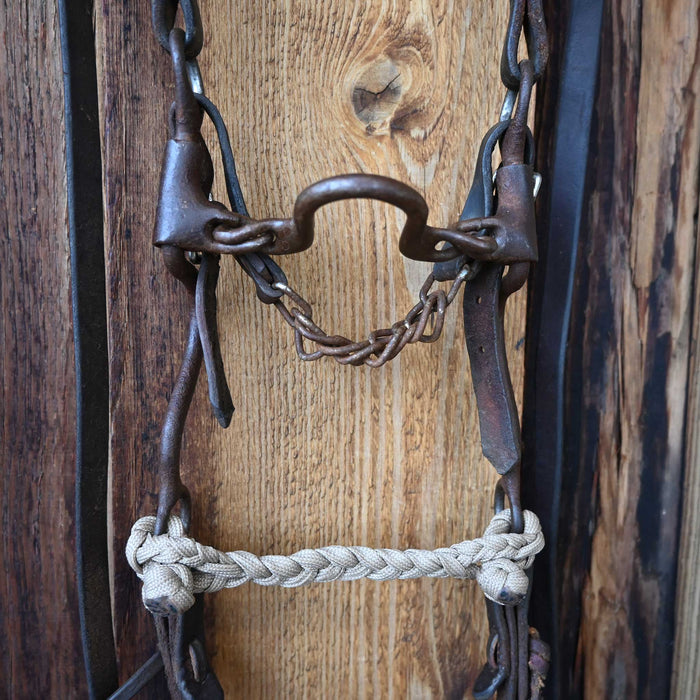 Ported Chain Bridle Rig w/Split Ear Headstall