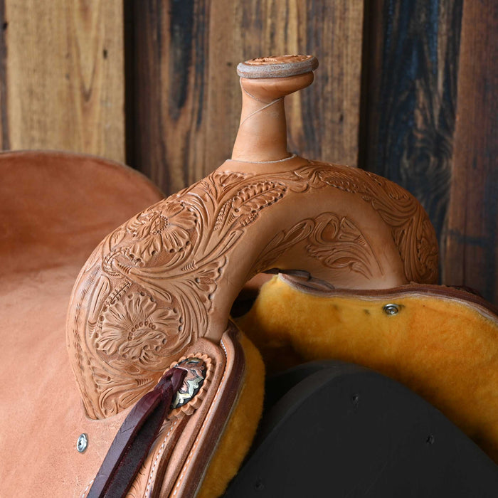 15" JEFF SMITH BUSTER WELCH RANCH CUTTER SADDLE