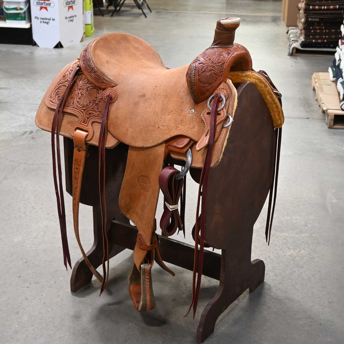 15.5" USED TESKEY'S RANCH SADDLE