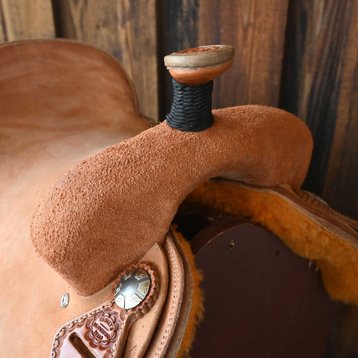 15.5" TESKEY'S TEAM ROPING SADDLE Saddles - New Teskey's Saddlery