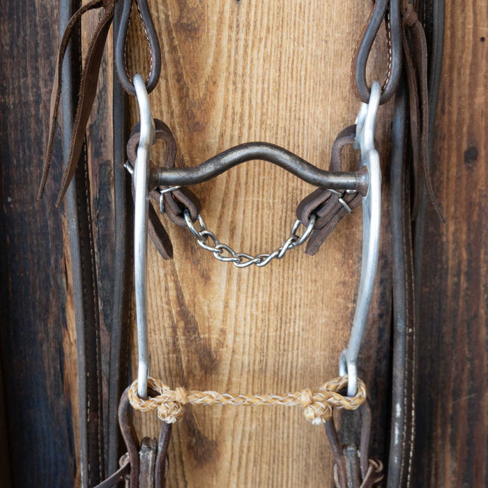 Daryl Davis Solid Port Bridle Rig w/Split Ear Headstall