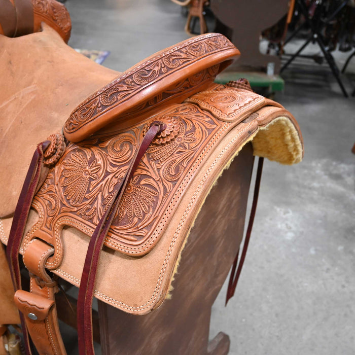 15.5" USED TESKEY'S RANCH SADDLE