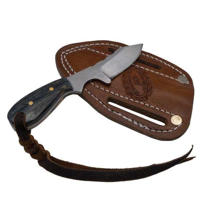 Justin Wiley Handmade Carbon Steel Short Skinner Knife