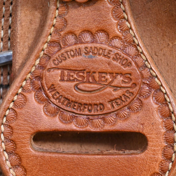 15.5" USED TESKEY'S RANCH SADDLE