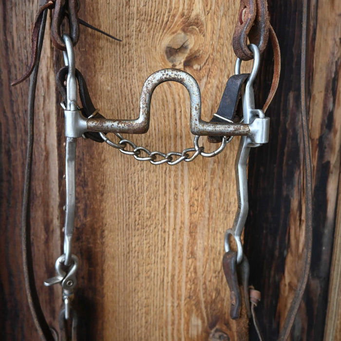 Classic Equine Solid Port Bridle Rig w/Split Ear Headstall