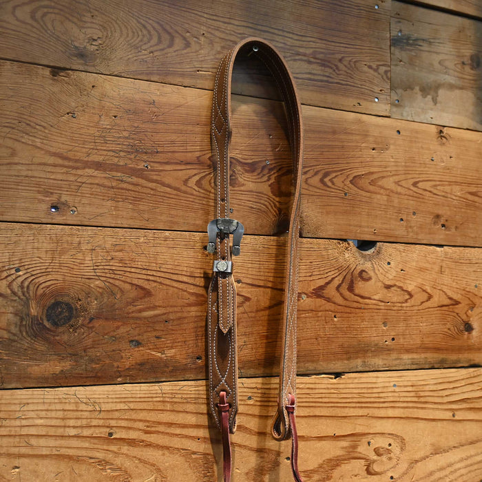 Deer Tan 3/4" Roughout Gunslinger Headstall