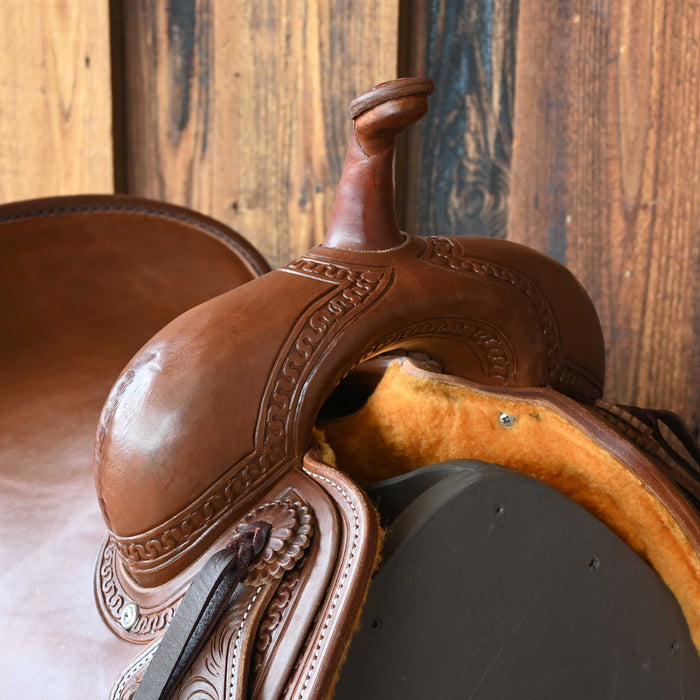15" JEFF SMITH BEAU GALYEAN CUTTING SADDLE