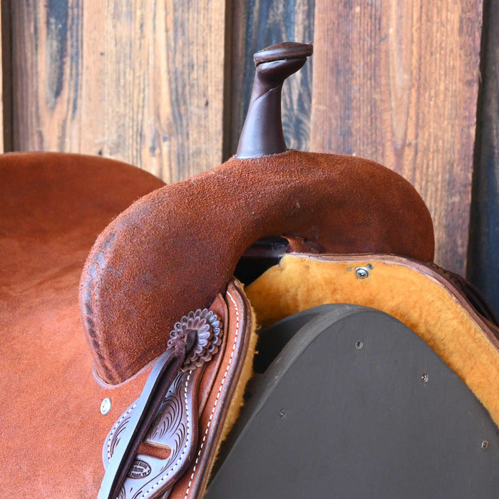 15" JEFF SMITH BEAU GALYEAN CUTTING SADDLE