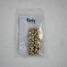 NEW Tandy Leather Brass Plated Spots/Dots 1/4" in 100pck Lot Of 6 Sale Barn Teskey's