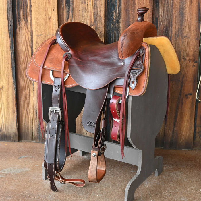16" JEFF SMITH COW HORSE SADDLE