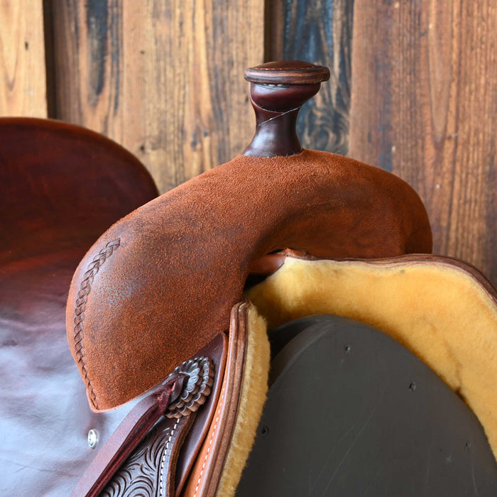 16" JEFF SMITH COW HORSE SADDLE