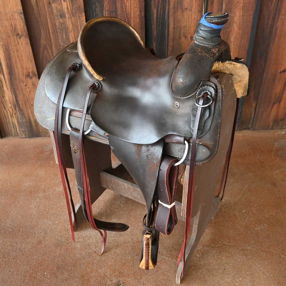 15" USED BILLY COOK RANCH RIDER SADDLE Saddles Billy Cook