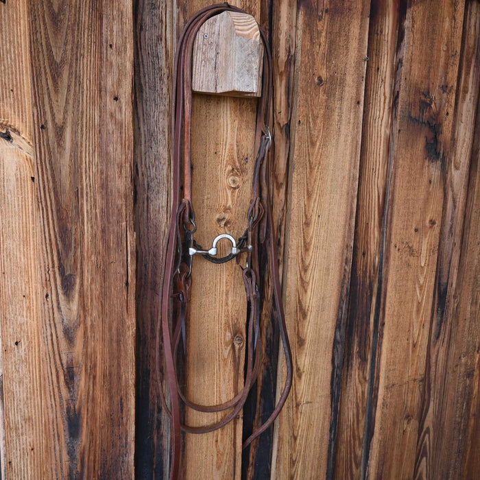 Mick Hobbs Correction Bridle Rig w/Split Ear Headstall