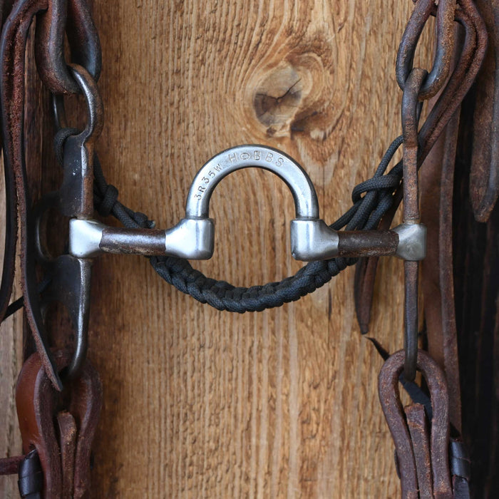 Mick Hobbs Correction Bridle Rig w/Split Ear Headstall