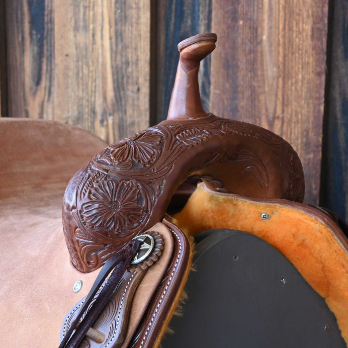 16.5" JEFF SMITH BUSTER WELCH CUTTING SADDLE
