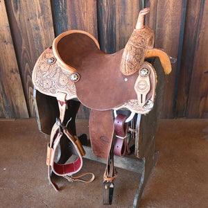 15" JEFF SMITH BARREL SADDLE Saddles Jeff Smith   