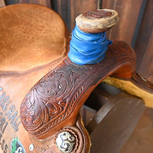 15" USED SCOTT THOMAS ROPING SADDLE