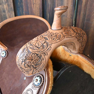 15" JEFF SMITH BARREL SADDLE Saddles Jeff Smith   