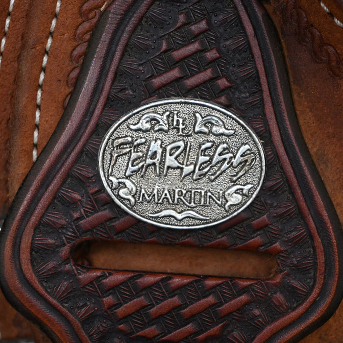 15" USED MARTIN FEARLESS BARREL SADDLE Saddles - Used Martin Saddlery
